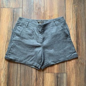 Tommy Bahama size 6 linen shorts with cuffs